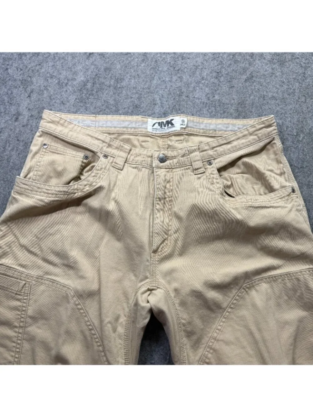 Mountain Khakis 5-Pocket Pants Men 38 x 30 Beige Stretch Classic
